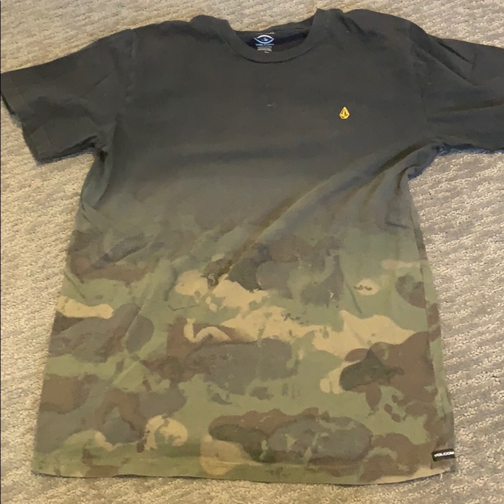 boys XL black camo fade